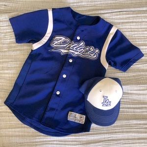 Kids True Fan Dodgers jersey
